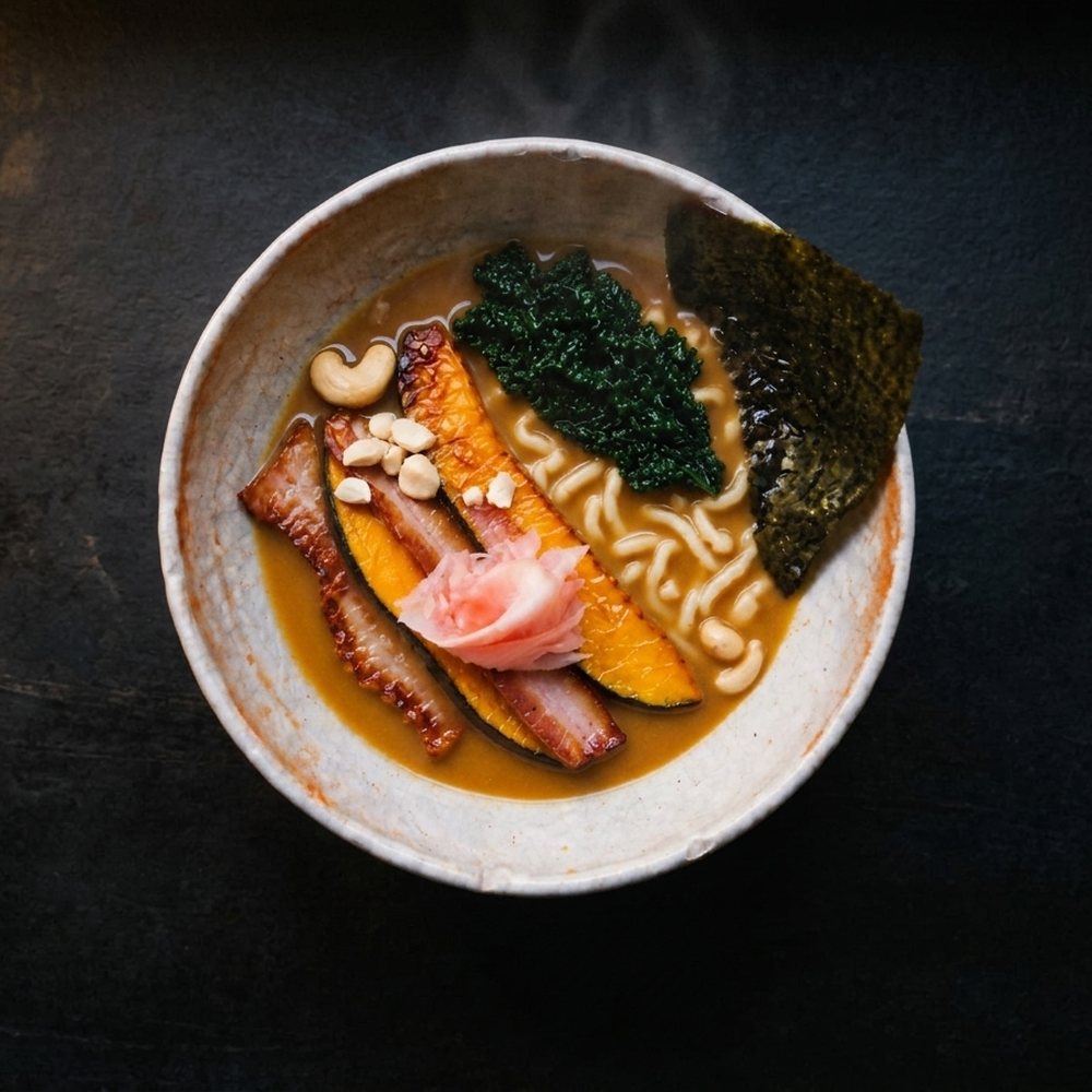 Yokai Kabocha Ramen, versione con carne